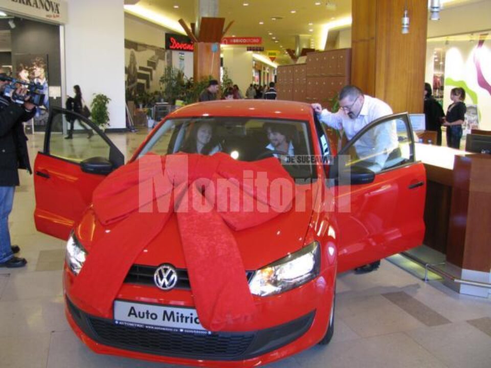 Grigore Paul Papuc a câștigat un autoturism Volkswagen Polo