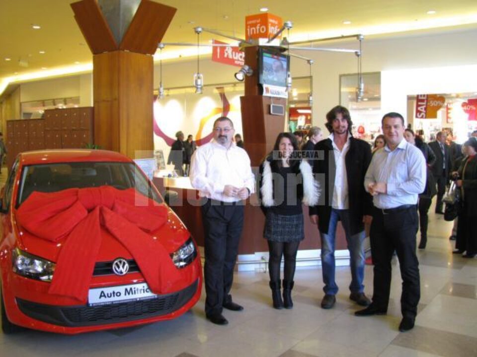 Grigore Paul Papuc a câștigat un autoturism Volkswagen Polo