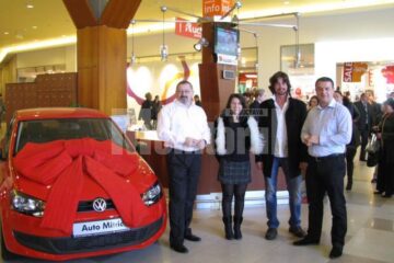 Grigore Paul Papuc a câștigat un autoturism Volkswagen Polo