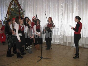 Spectacol de iarnă, la Colegiul Tehnic „Petru Mușat” din Suceava