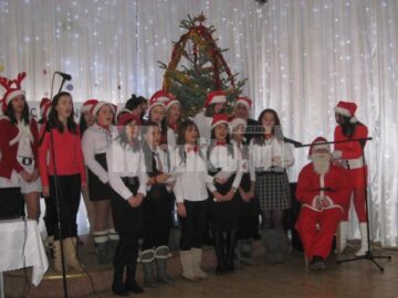 Spectacol de iarnă, la Colegiul Tehnic „Petru Mușat” din Suceava