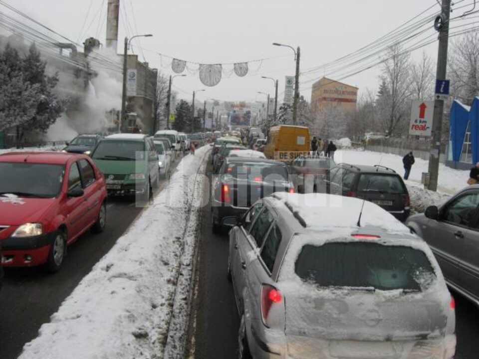 Mașini sparte în municipiul Suceava
