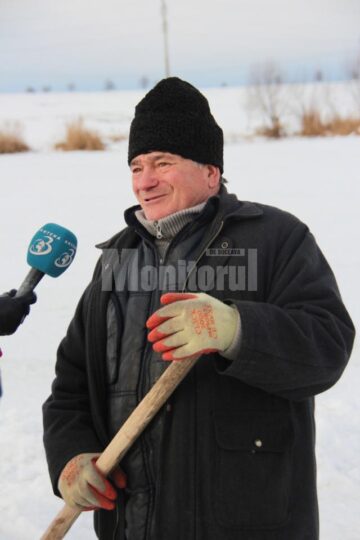 Luca Spoială, un veteran din echipa de pompieri civili Bosanci