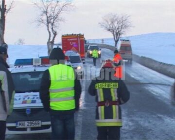 Accident cu șapte victime la Cumpărătura
