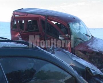 Accident cu șapte victime la Cumpărătura