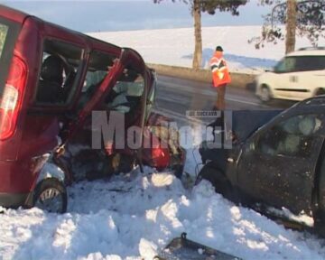 Accident cu șapte victime la Cumpărătura