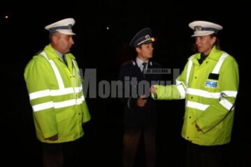 Inspectorul principal Anca Iacob, una din puținele doamne care s-au impus ca polițist rutier