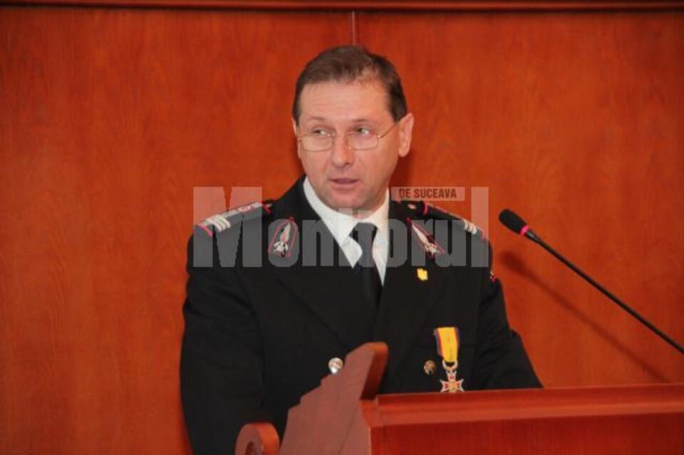 Colonelul Ioan Burlui, șeful ISU Suceava