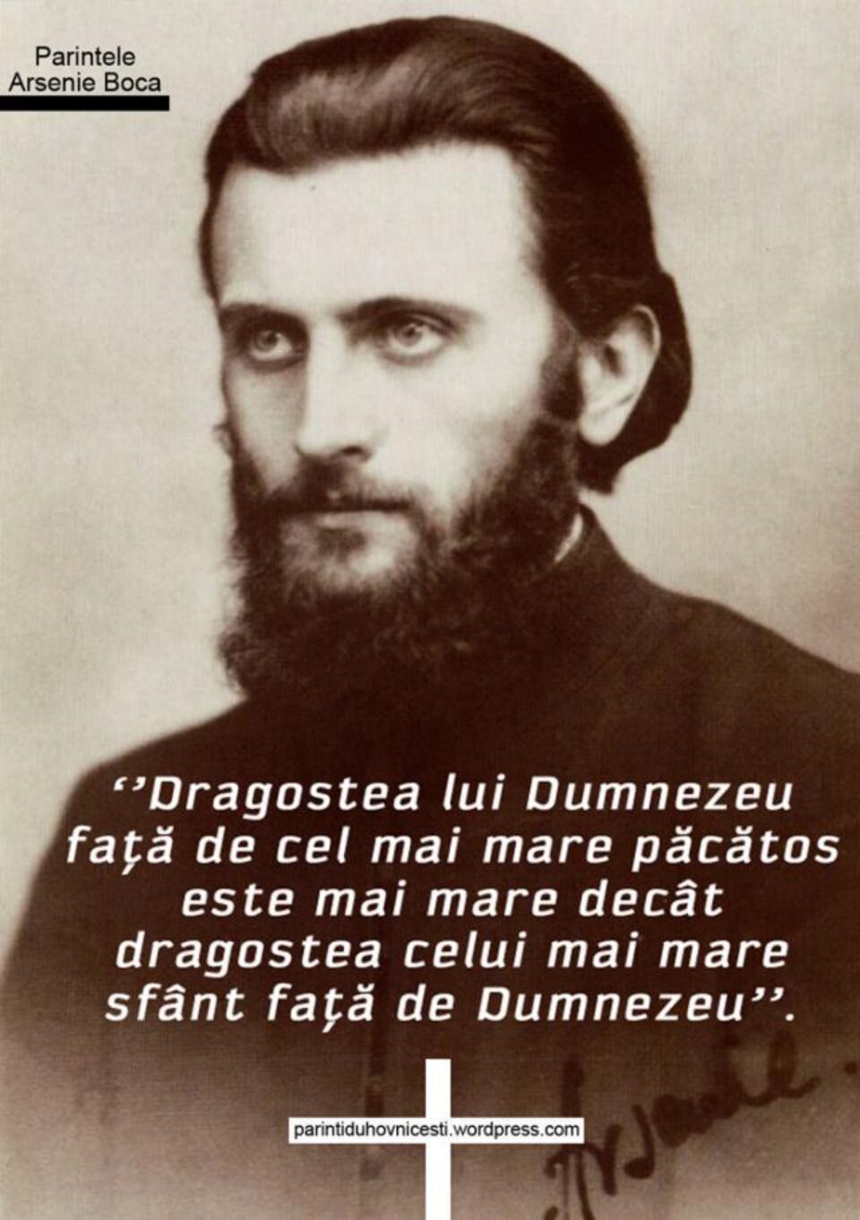Părintelui Arsenie Boca