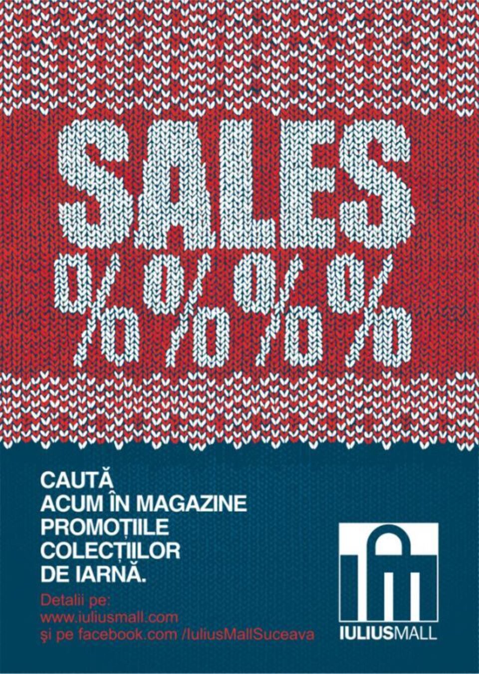 Prețuri mai mici cu până la 80% în magazinele Iulius Mall Suceava