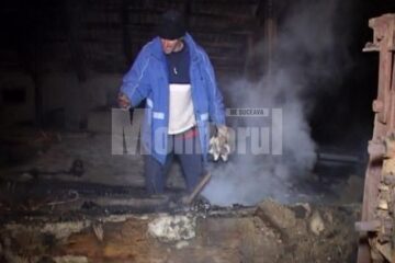 Trei gospodării, incendiate de un piroman