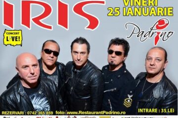 Concert cu trupa Iris în noua formulă, vineri, la Padrino