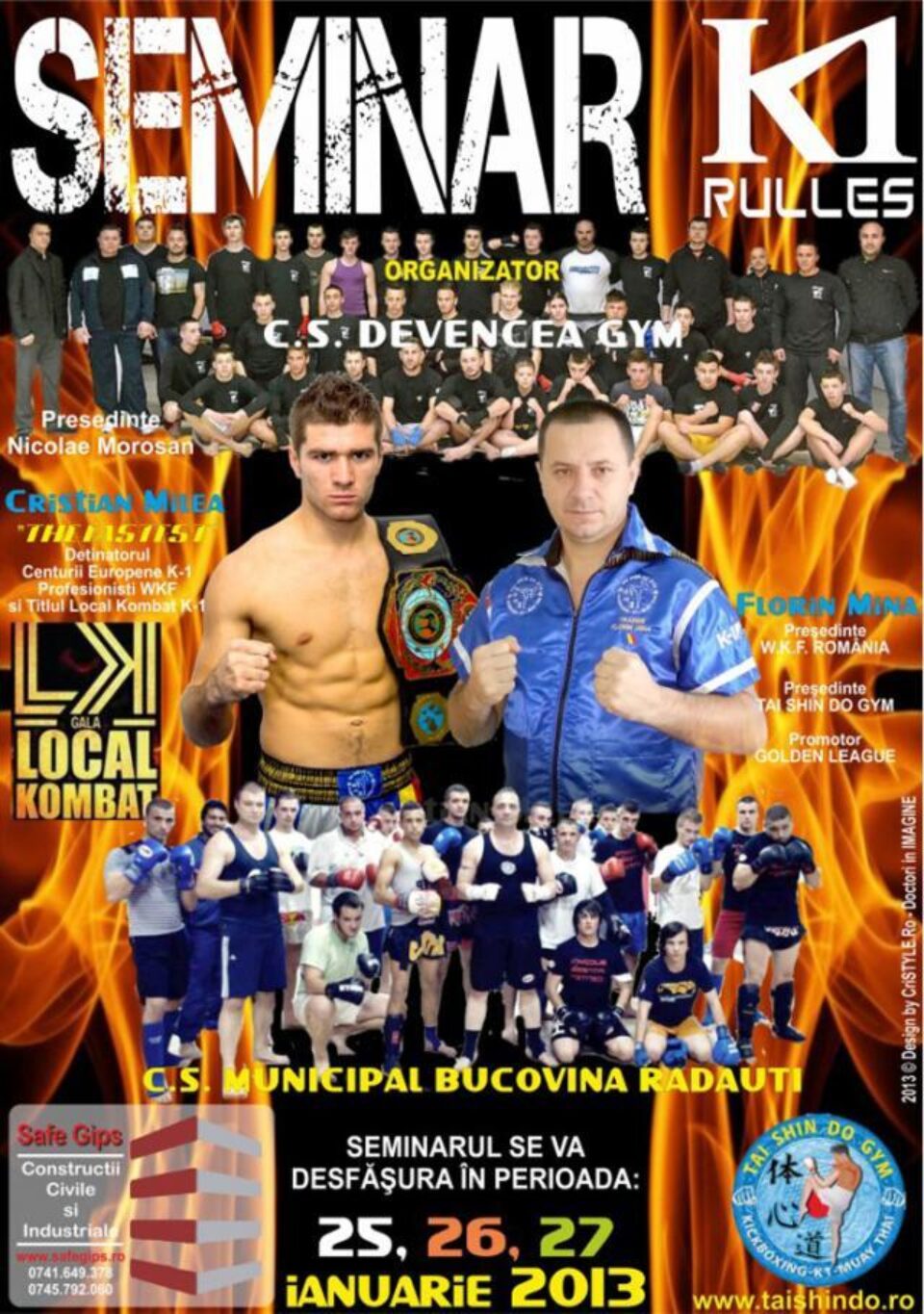Seminar K-1 la Galleria Mall