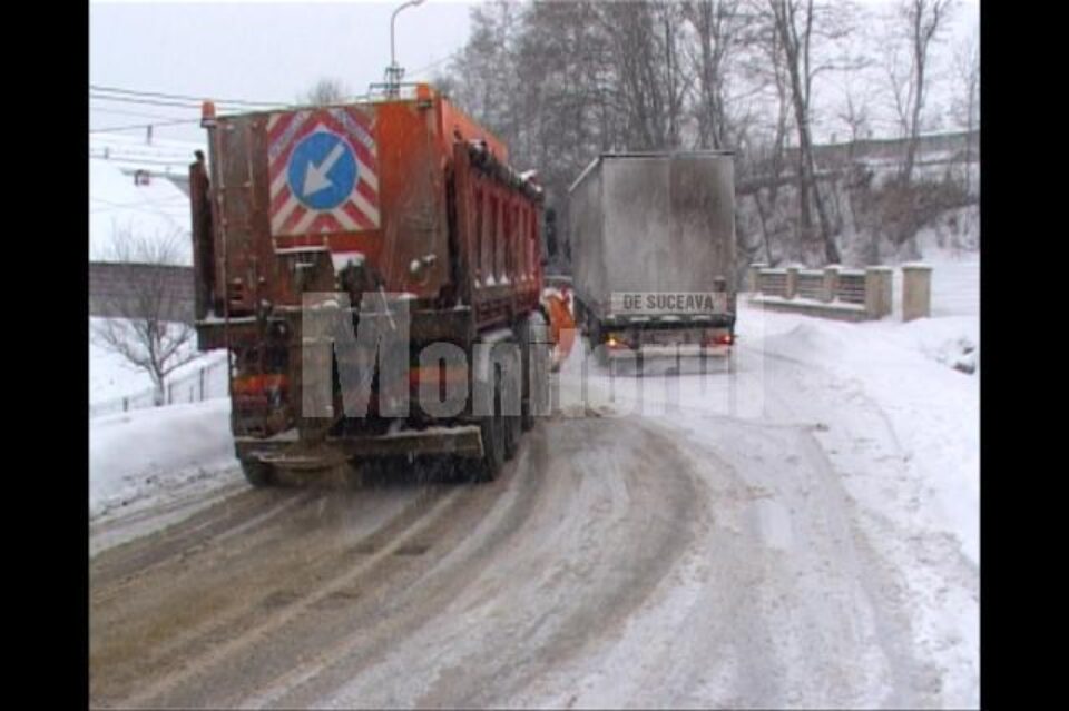tiruri blocate în trafic la Ilișești