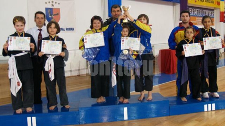 Fetele de la„Kim Long Dao” Fălticeni, vicecampioane naționale
