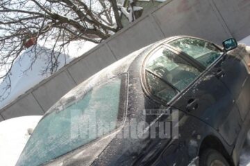 Autoturismul se află acum la sediul IPJ Suceava