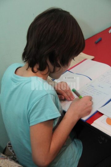Copii internați la modulul rezidențial „Micul prinț”