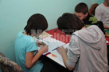Copii internați la modulul rezidențial „Micul prinț”
