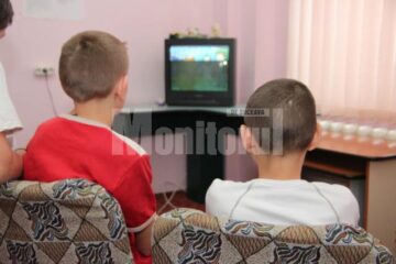 Copii internați la modulul rezidențial „Micul prinț”
