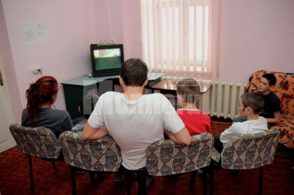 Copii internați la modulul rezidențial „Micul prinț”