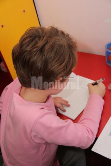 Copii internați la modulul rezidențial „Micul prinț”