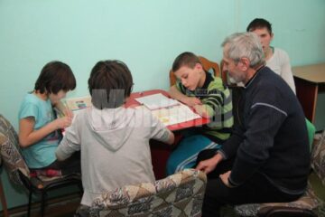 Copii internați la modulul rezidențial „Micul prinț”