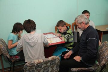Copii internați la modulul rezidențial „Micul prinț”