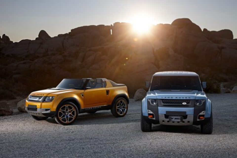 Land Rover DC100 anticipează viitorul Defender