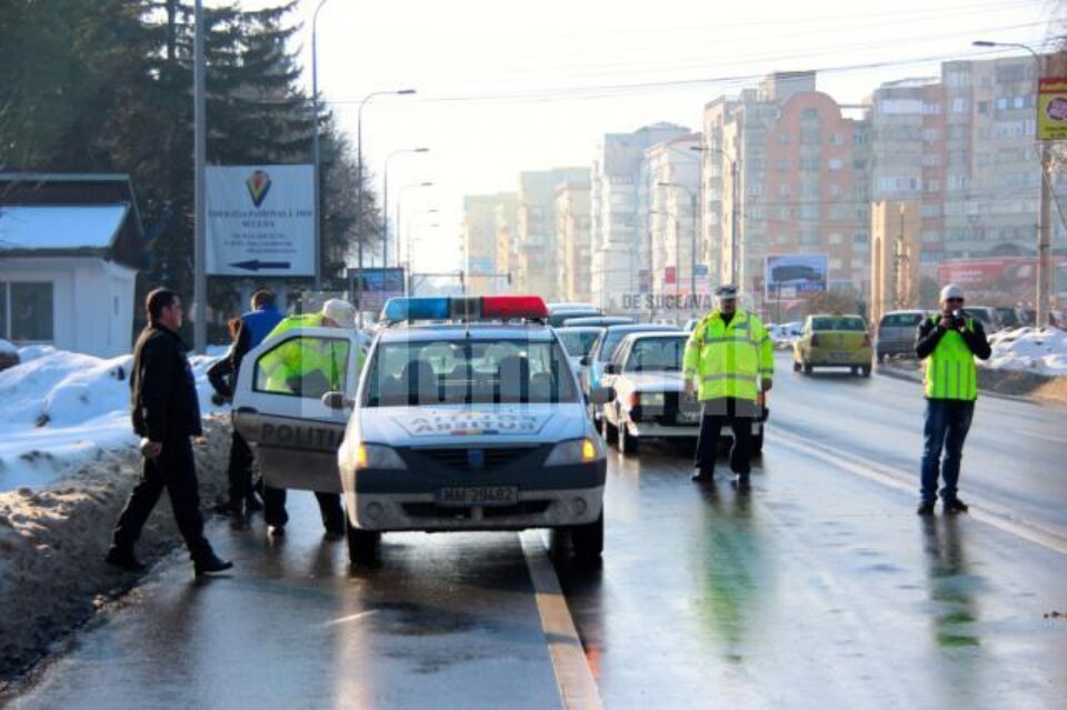 Femeie accidentată grav pe trecerea de pietoni din fața Spitalului Județean