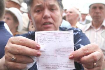 Valoarea punctului de pensie pentru anul 2013 este de 762,1 lei, față de 732,8 până acum. Foto: MEDIAFAX