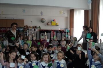 Micii școlari și-au însușit norme de comportament ecologic