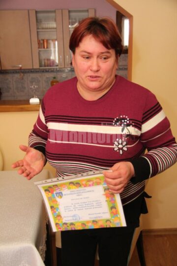 Aurelia Palamariuc are în plasament patru copii, cu vârste cuprinse între 6 și 15 ani