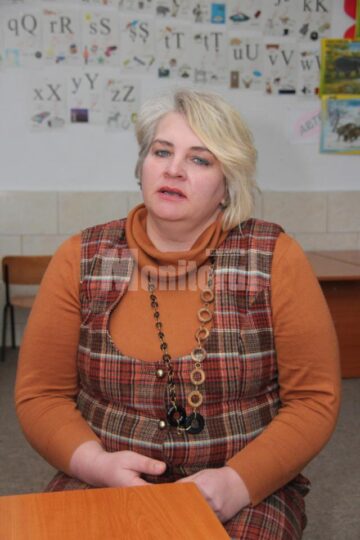 Învățătoarea Aura Nica- colega educatorului Jorea