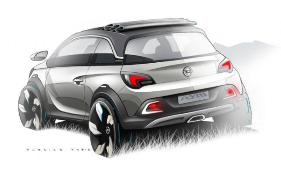 Opel va lansa la Geneva conceptul Adam Rocks