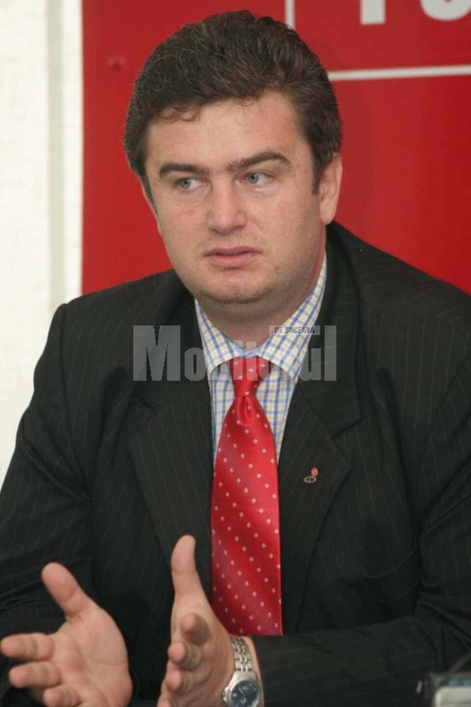 Președintele Consiliului Județean Suceava, Cătălin Nechifor