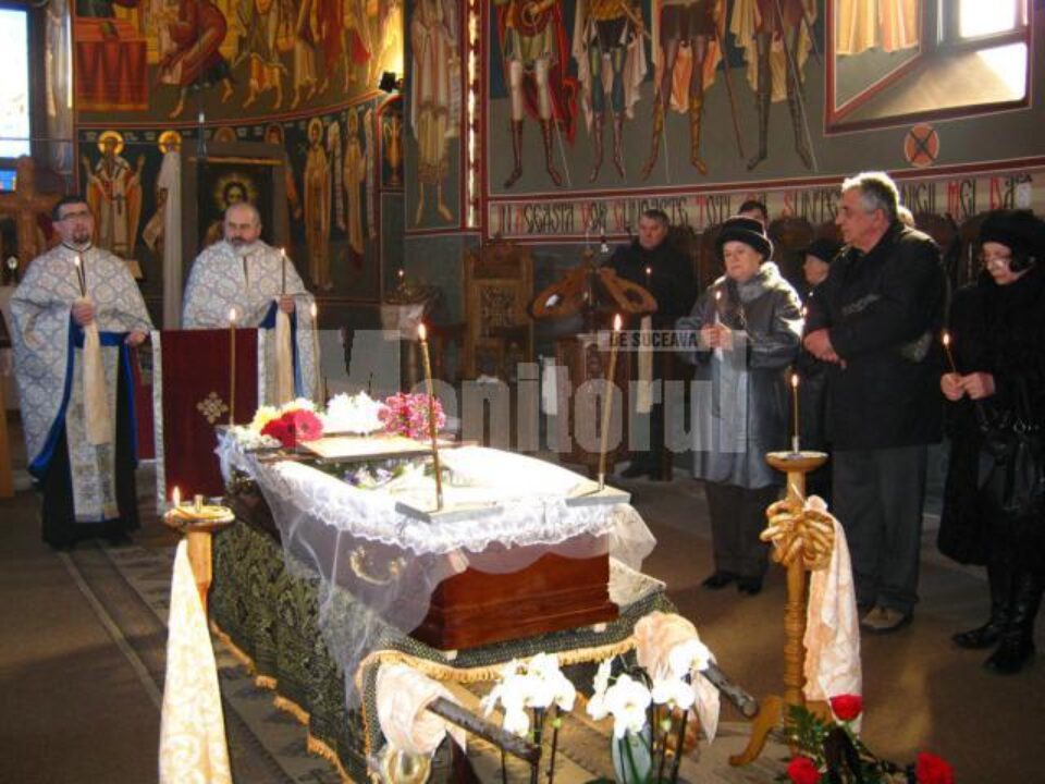 Virginia Stino, soția cărturarului fălticenean Aurel George Stino, s-a stins din viață la107 ani