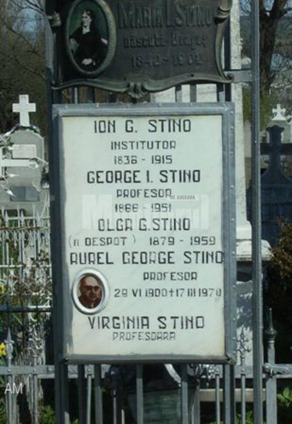 Virginia Stino, soția cărturarului fălticenean Aurel George Stino, s-a stins din viață la107 ani