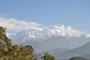 Himalaya văzută de la distanța
