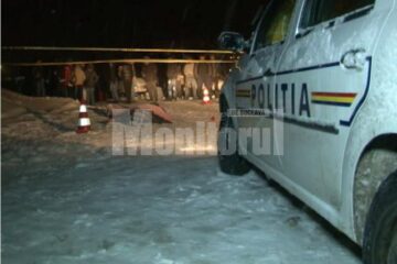 Bărbatul omorât a fost găsit fără suflare în drum, în apropiere de un bar unde s-a aflat atât el, cât și suspectul de omor