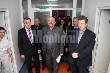 Reprezentanți ai autorităților locale și județene au participat la recepția lucrărilor
