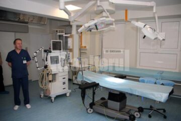 Sală de operație din cadrul secției de Obstetrică - Ginecologie