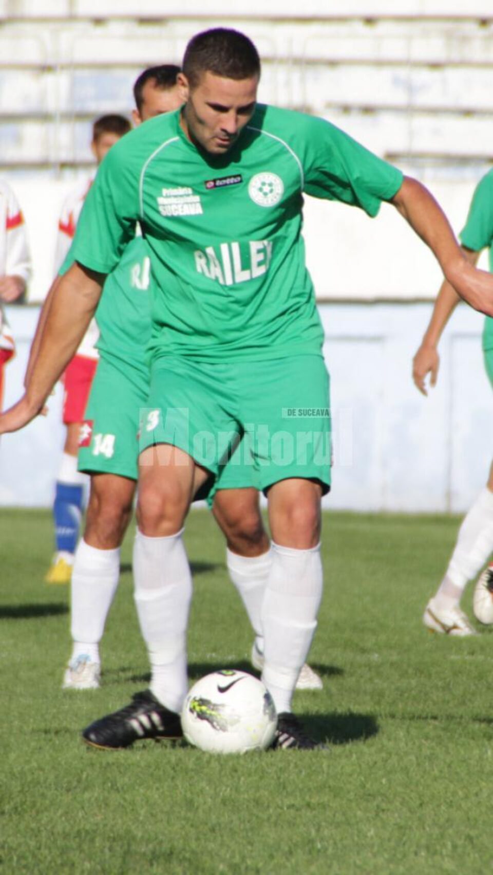 După despărțirea de Sporting, Hrimiuc a semnat cu Bucovina Rădăuți