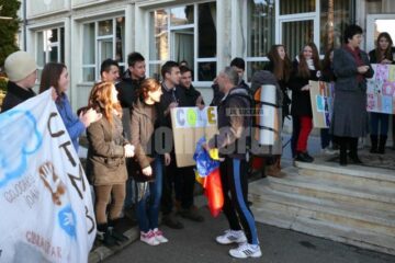 Călin și-a luat rămas bun de la foștii elevi