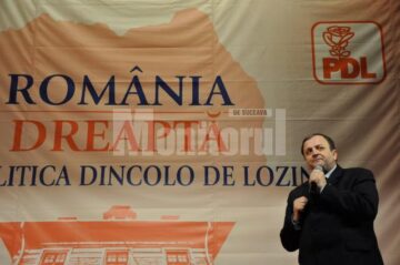 Flutur s-a declarat susținătorul lui Vasile Blaga