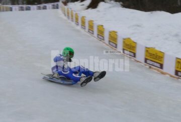 România a obținut trei medalii în ultima etapă a Cupei Europei la sanie pe pistă naturală