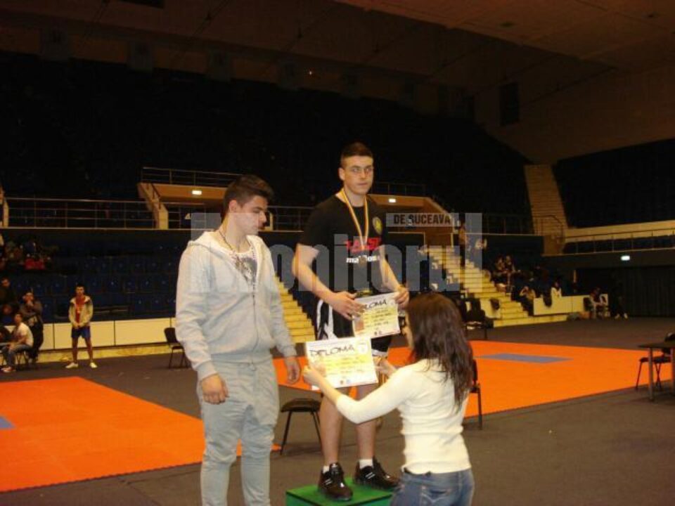 Florin Lupu a devenit campion național de juniori la categoria -84 de kilograme
