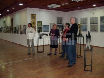 Expoziția de pictură, grafică și sculptură „Suprapuneri”