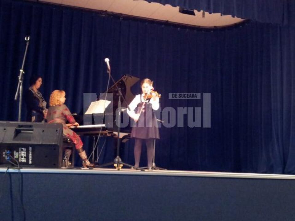 Mărțișoare muzicale oferite de elevii Colegiului de Arte „Ciprian Porumbescu” Suceava
