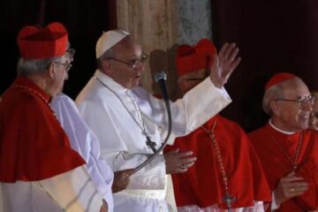Papa argentinian Francisc, la Bazilica Sfânta Maria cea Mare din Roma