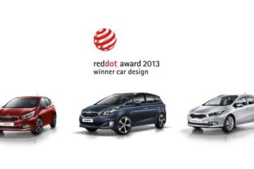 Kia a câștigat patru premii Red Dot Design